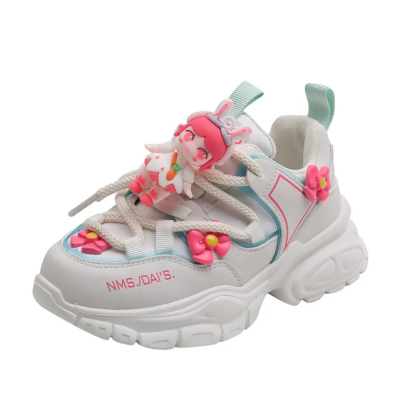 

New Kawaii Doll Anime Shoe Charms Accessories Shoelace Buckle Sneaker Kits Buckle Birthday Gift Toy Girls Sneaker