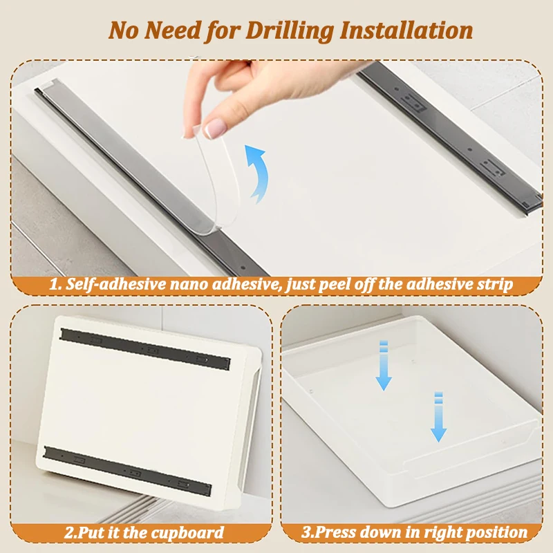 Pull-out Cabinet Storage Rack 4