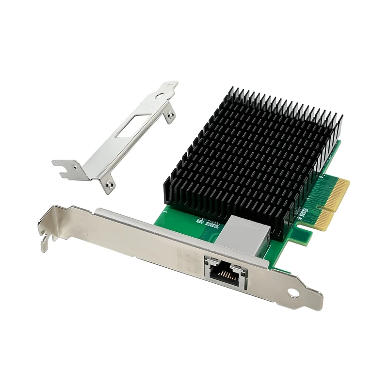 

PCI-E X4 10 гигабитный Однопортовый сервер с электрическим портом сетевая карта сервер NIC AQC107 RJ45 Ethernet NIC для ПК ноутбука простая установка