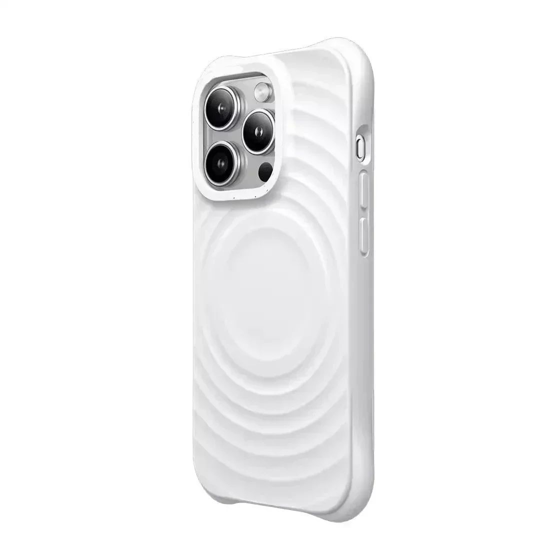 MagSafe Ripple Silicone Phone Case Cover for IPhone 11 12 13 14 15 Pro Max Case for IPhone 15 Pro Max