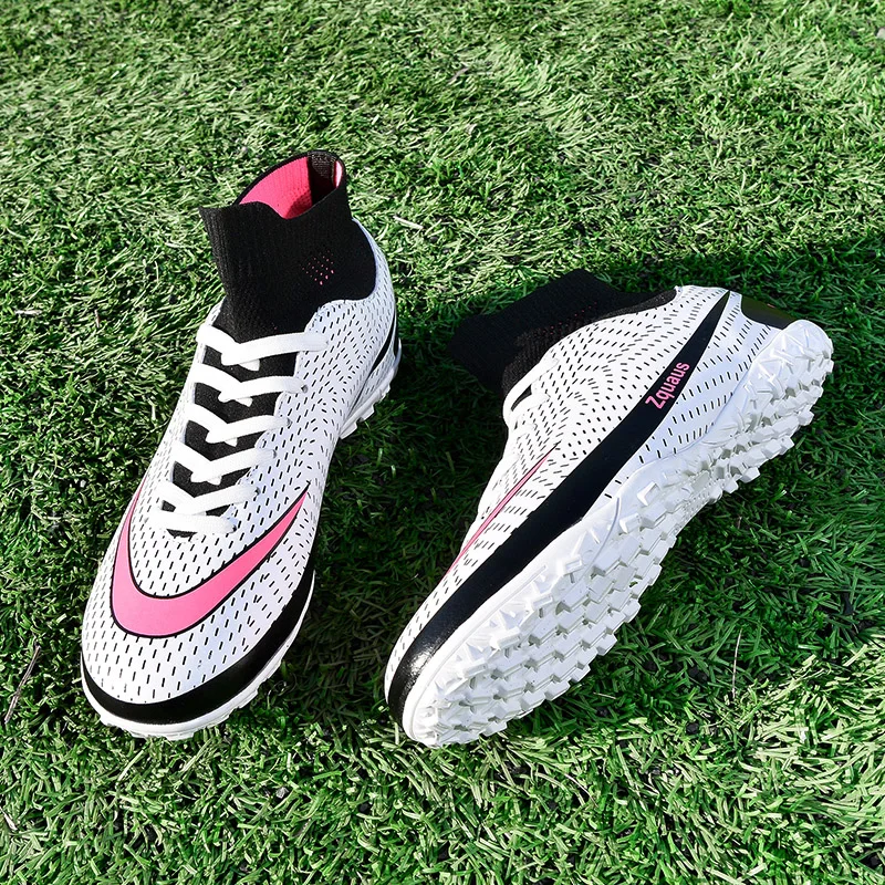 High top Soccer Shoes Men Professional Football Boots for Men Women