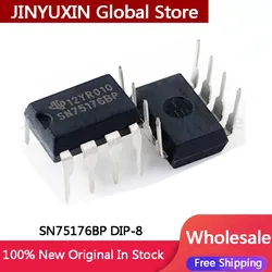 Wholesale Bulk Pack: SN75176BP DIP8 ICs - In Stock (100Pcs SN75176BP)
