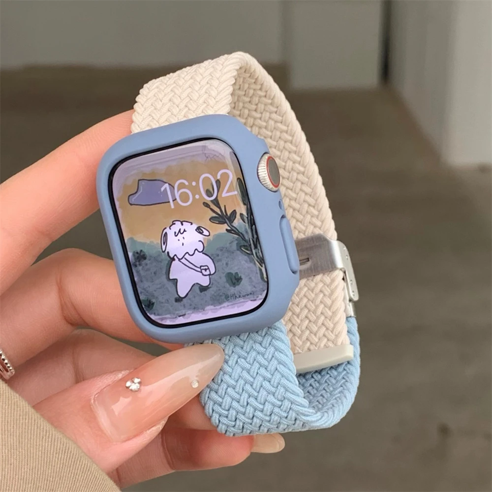 Korean Cute Braided Strap & Case Bracelet