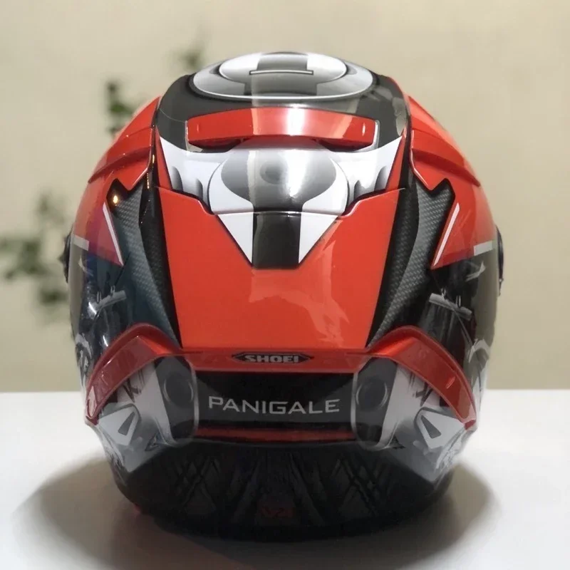 X 14 헬멧 X-14 Panigale V4 레드 헬멧, 풀 페이스 레이싱 오토바이 헬멧