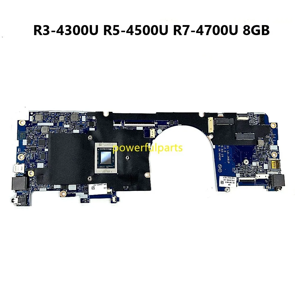 

For HP ENVY X360 13-AY Motherboard GPR31 LA-J481P L94490-601 L94492-601 R3 R5 R7 CPU 8G Ram Working Good