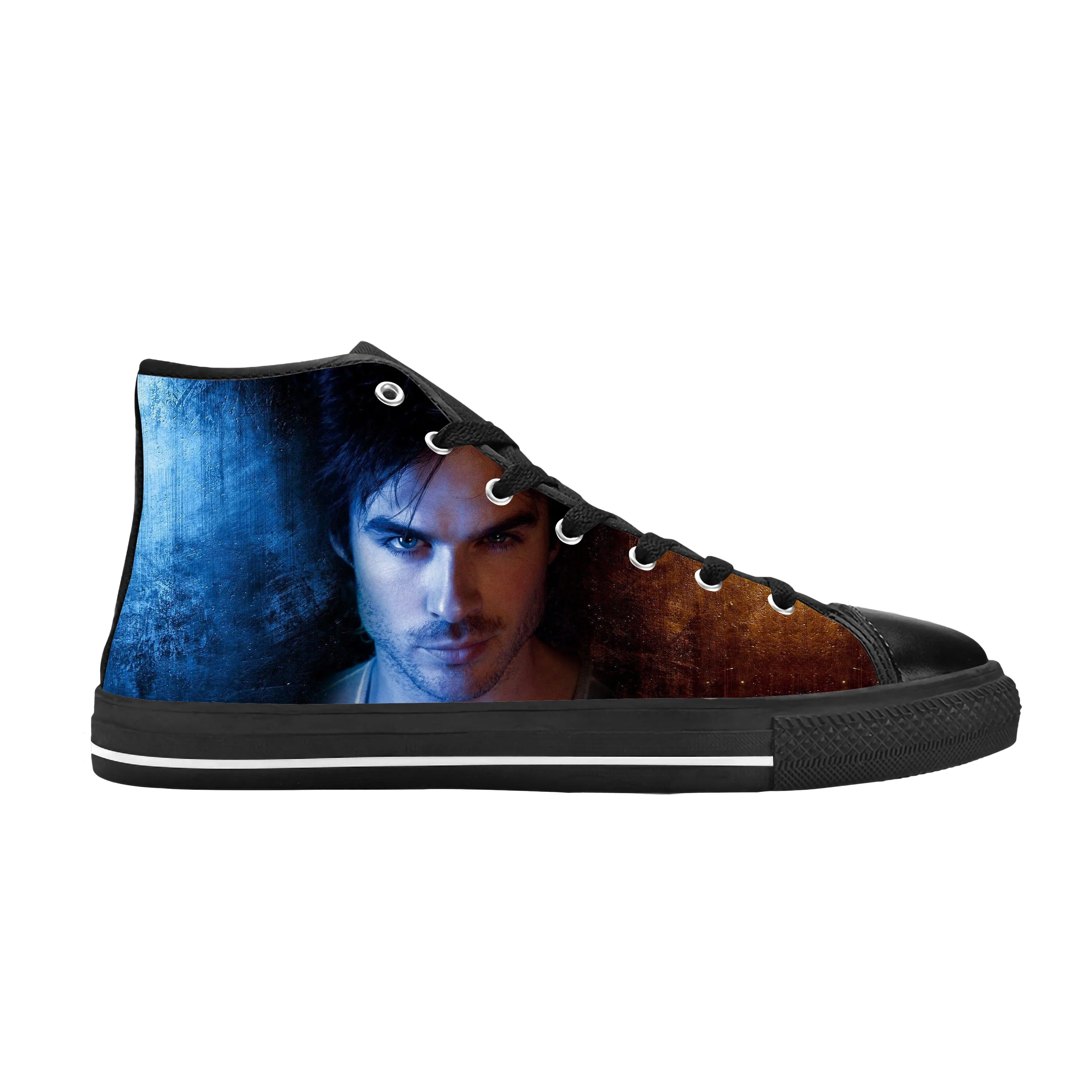 The Vampire Diaries Damon Salvatore Cool Fashion Casual Cloth Shoes
