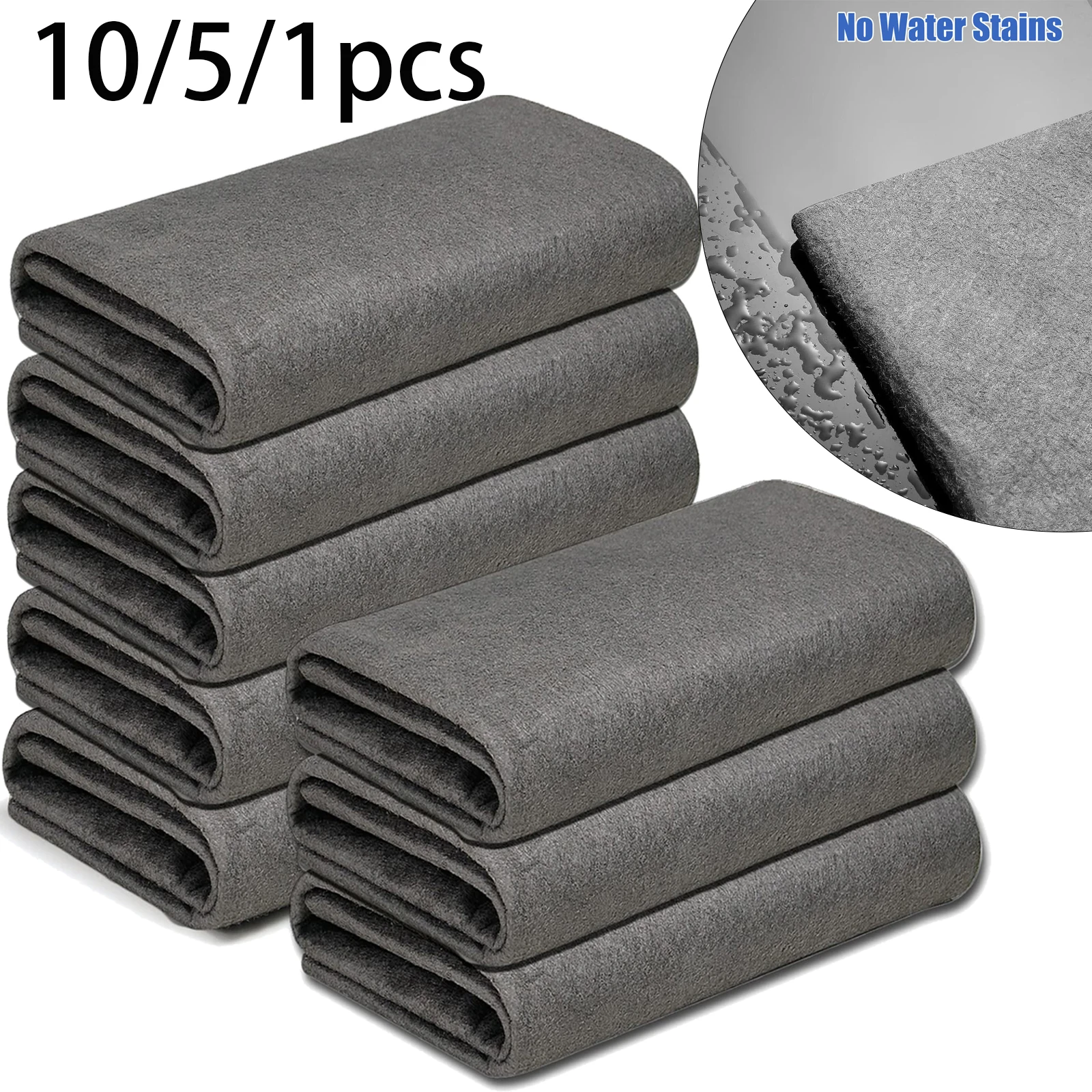 NewThickenedMagicCleaningGlassClothStreakFreeReusable