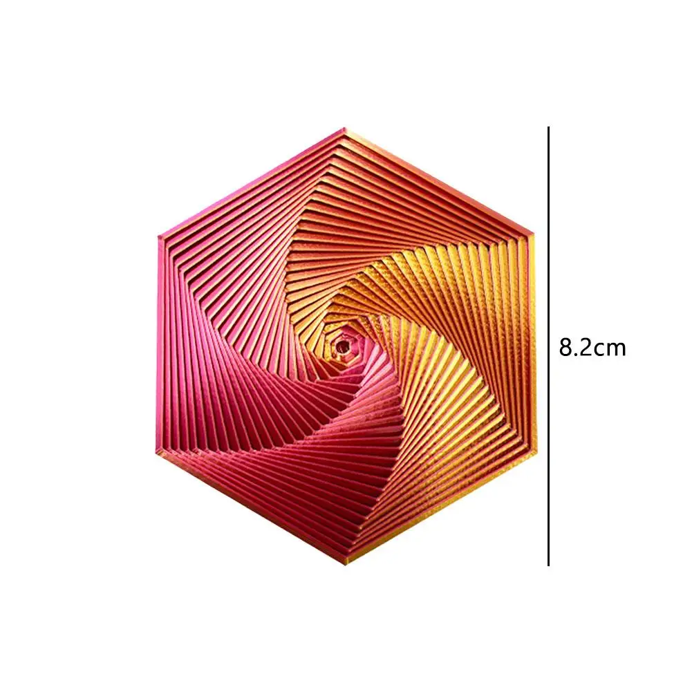 3d Printed Hexagonal Decompression Toys For Gift Anti Anxiety Stress Relief Fidget Toys Hexagon Fractal Fidget Hexagon