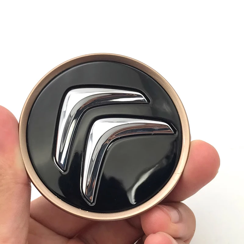 4pcs 60mm 4 pin Car styling Auto Car Wheel Center Hub Caps Rim Caps Covers emblem For Citroen C3 C4 C5 C6 C-Quatre Accessories wheel hub caps