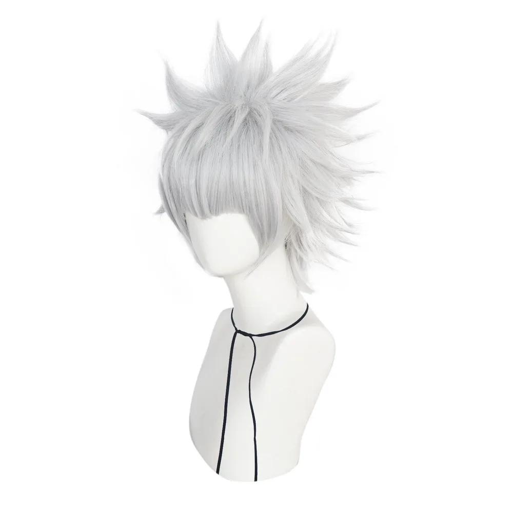 HUNTERHUNTER Killua Zoldyck Cosplay Wig Short party hair Synthetic Costume Wigs