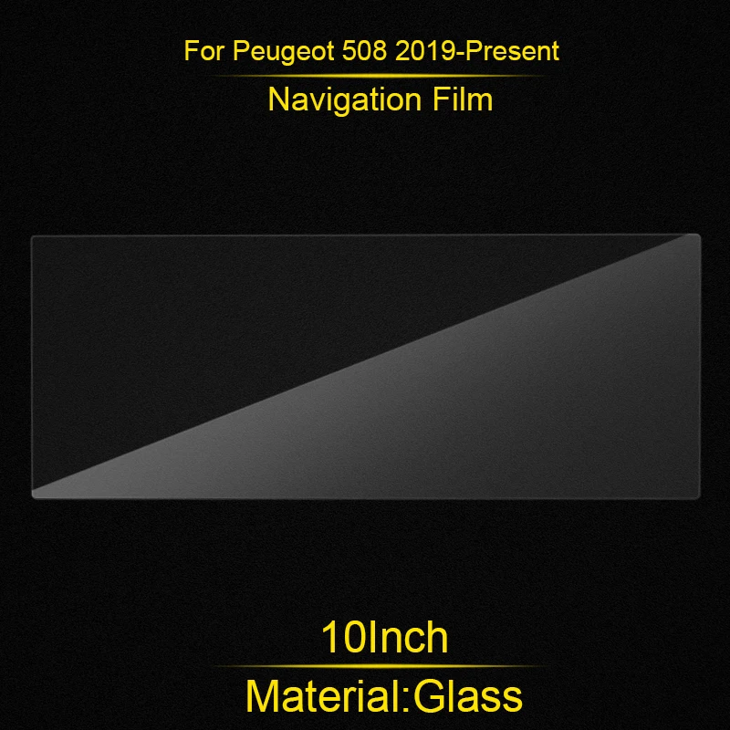 

Car Dashboard Film TPU 8" 10" GPS Navigation Screen Film Glass Stickers For Peugeot 508 2019-Present Internal Auto Accessory