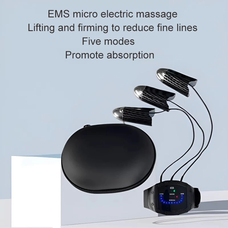 2025 New Face Lifting Full Body Massager Gravitational Diamond Finger Anti-Aging Microcurrent Golden Finger EMS Beauty Machine