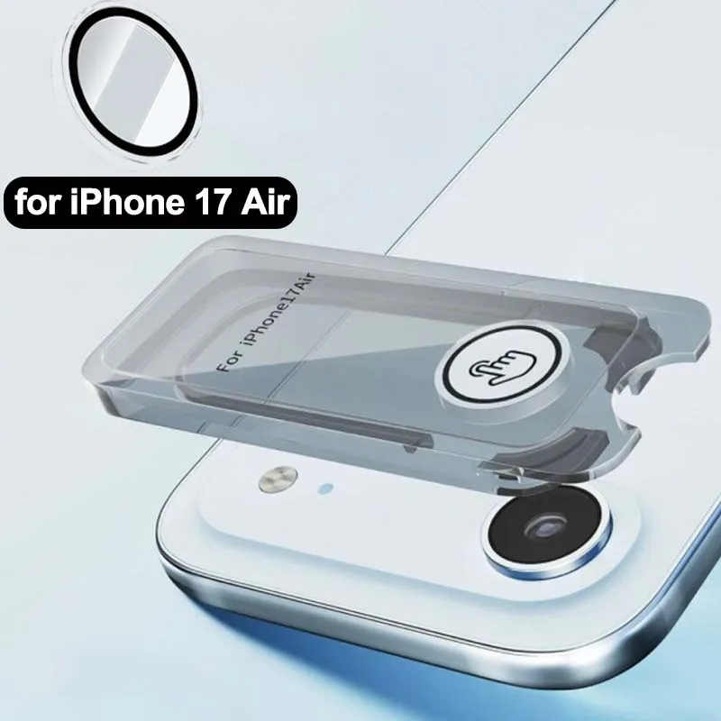 AR Clear Lens Cover | Dust-Free Removable Camera Protector with Tempered Glass Film | Easy Install