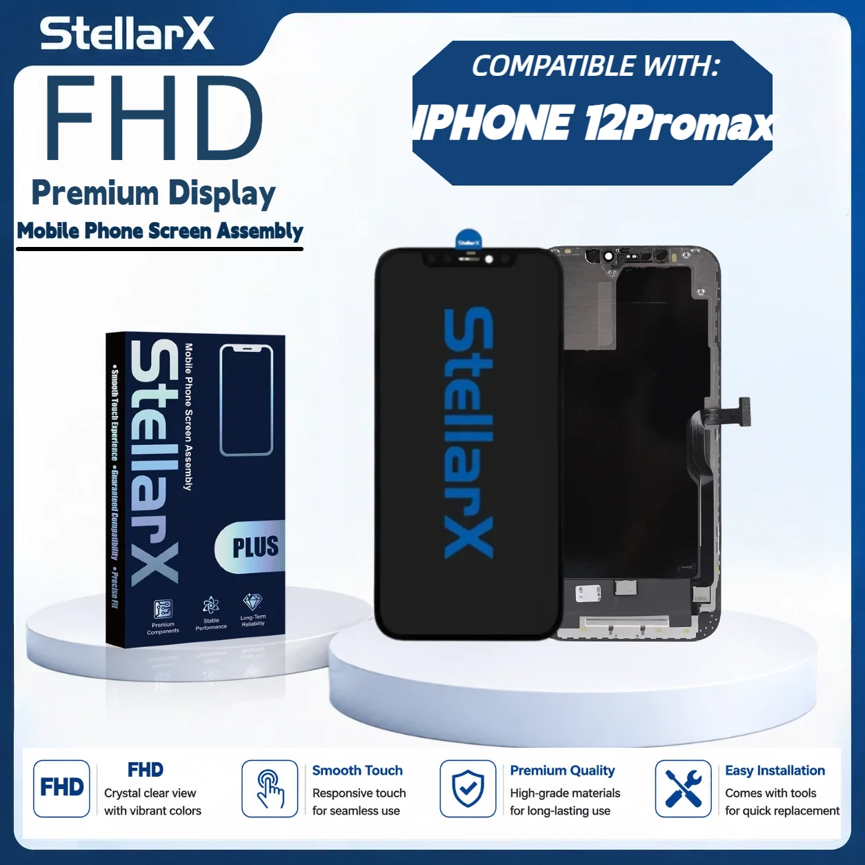 StellarX FHD High Color Gamut Screen Replacement Display