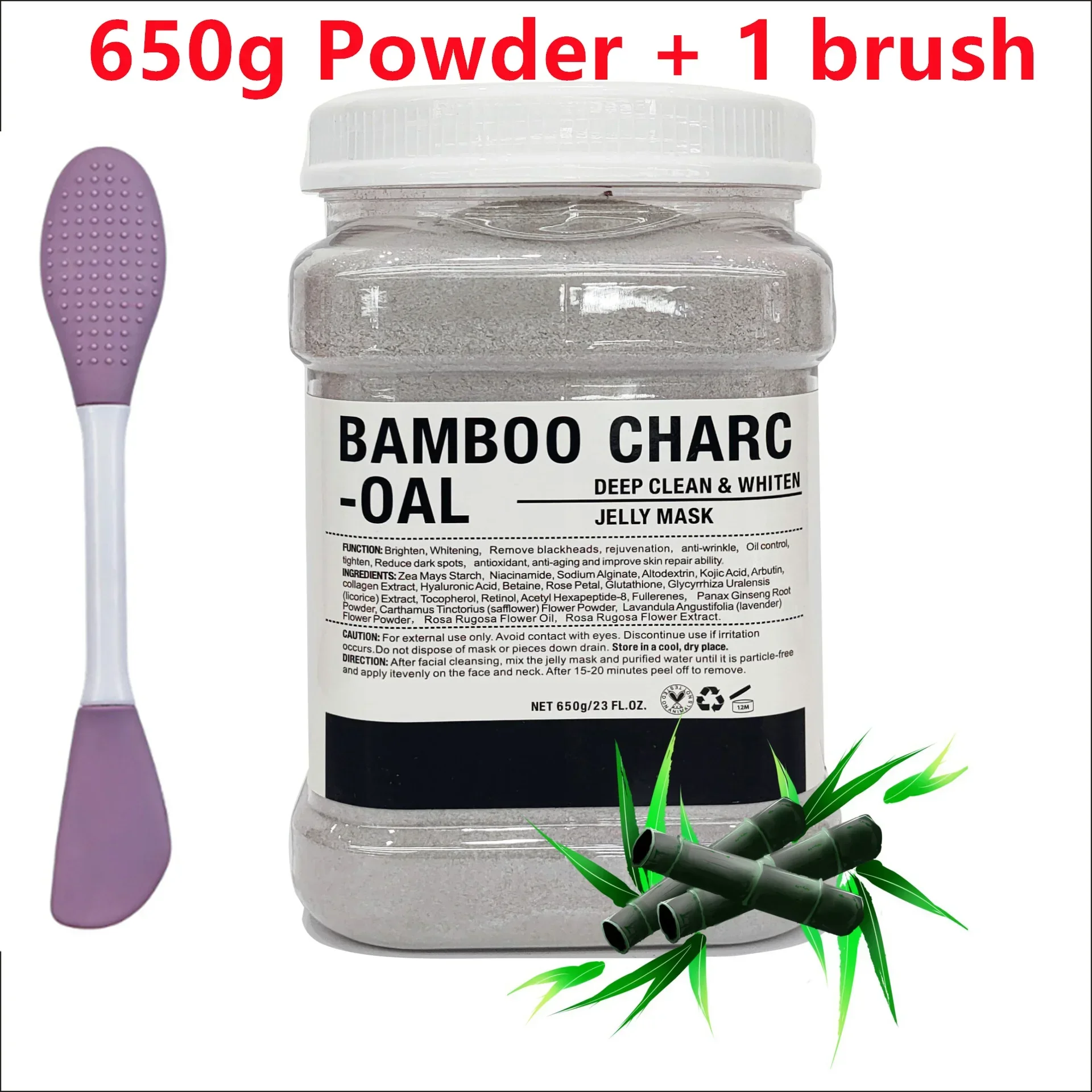 Chamomile & Rose Hyaluronic Hydration Jelly Mask with Silicone Brush - 650g