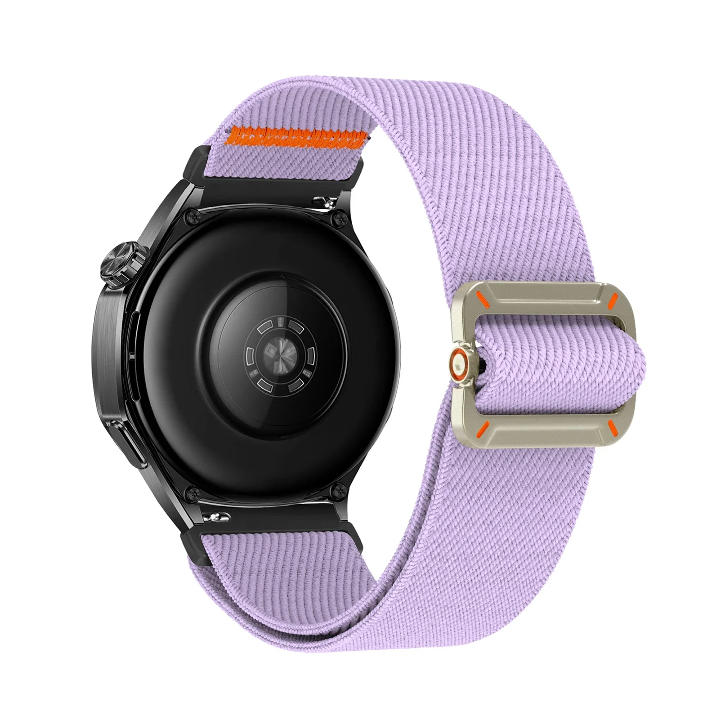 Elastic Braided Nylon Watch Band - 22mm/20mm