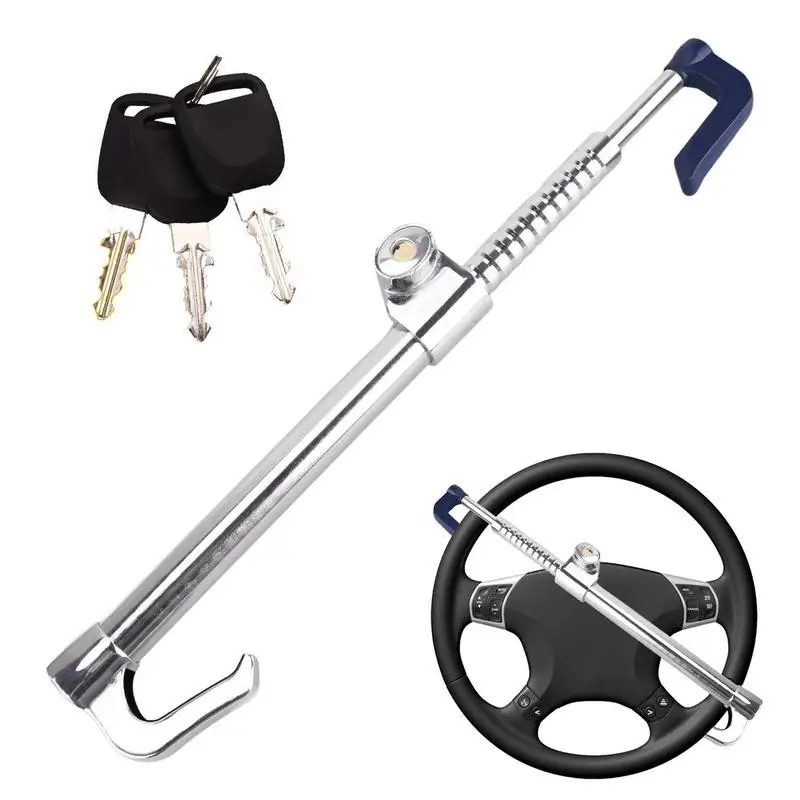 

Brake Pedal Clutch Lock Portable Heavy Duty Car Protection Tool Lock Multifunctional Car Lock Anti-Theft Device Thickened Double