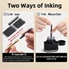 1pc Portable Ink Pen Brush for Journaling,Writing,Ink-adding Fountain Pen with Fine for Writing,Painting for Students,Artists 6