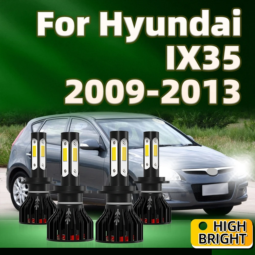 

4 шт., лампы для автомобильных фар Hyundai IX35 2009 2010 2011 2012 2013