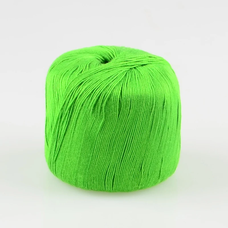 TPRPYN 1Pc=50g 100% cotton lace Yarn for Hand Knitting 5# thin crochet yarn worsted wool thread line to knit 180Meter handmade 5