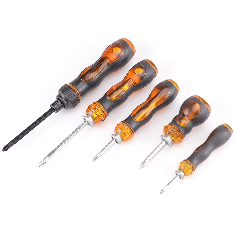 Telescopic Multifunctional Ratcheting Screwdriver Tool