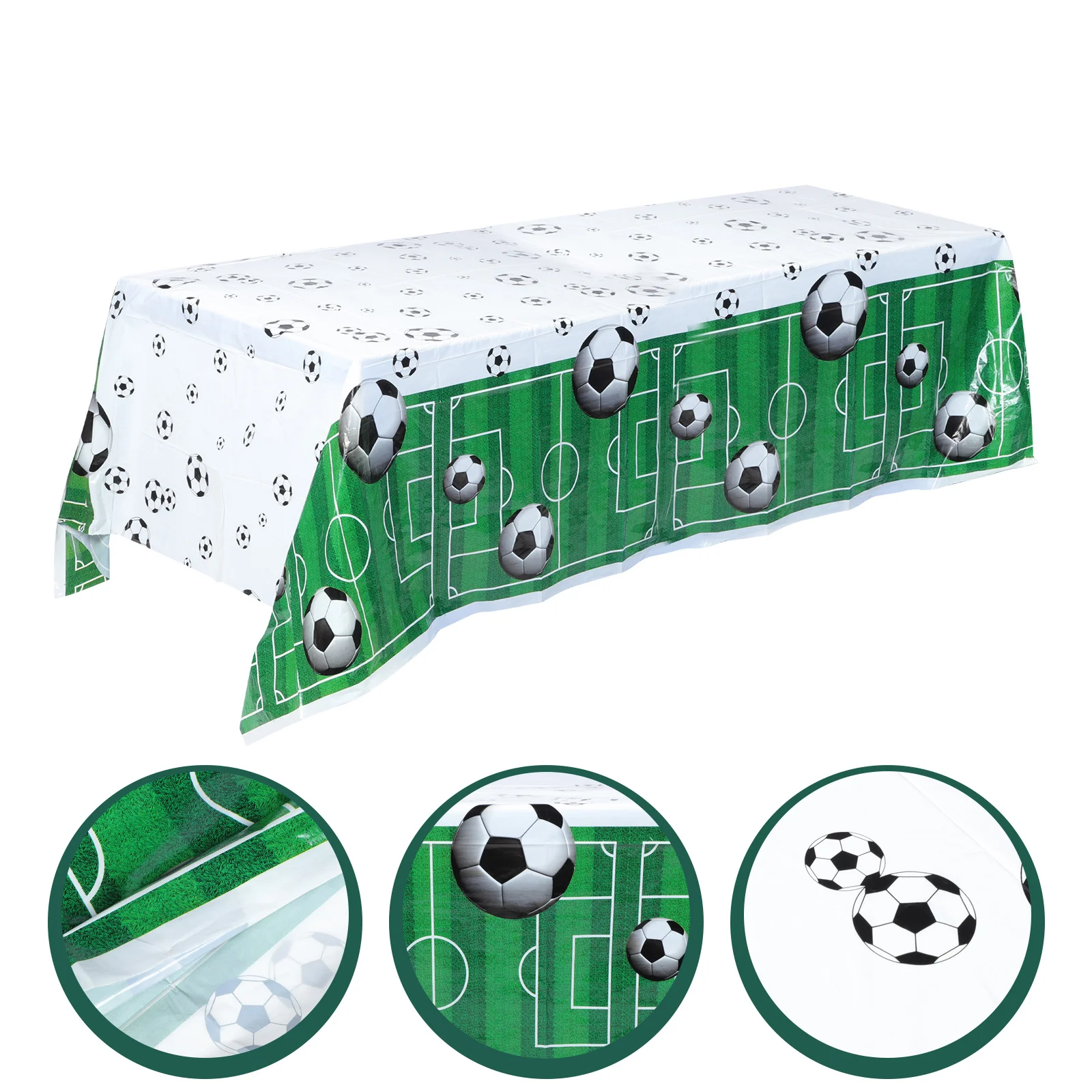 

Football Tablecloth Baseball Party Decoration Ornament Rectangle Accessories Birthday Decorations Tablecloths