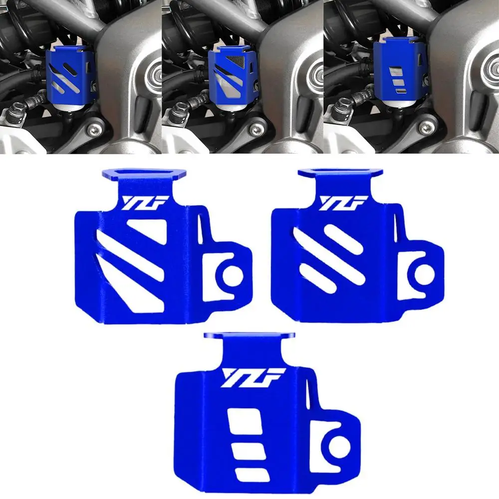 

2024 For YAMAHA YZFR3 YZFR1 YZFR6 yzf r25 R1 R3 R6 R7 R125 Motorcycle Accessories Brake Fluid Reservoir Guard Cover Protector