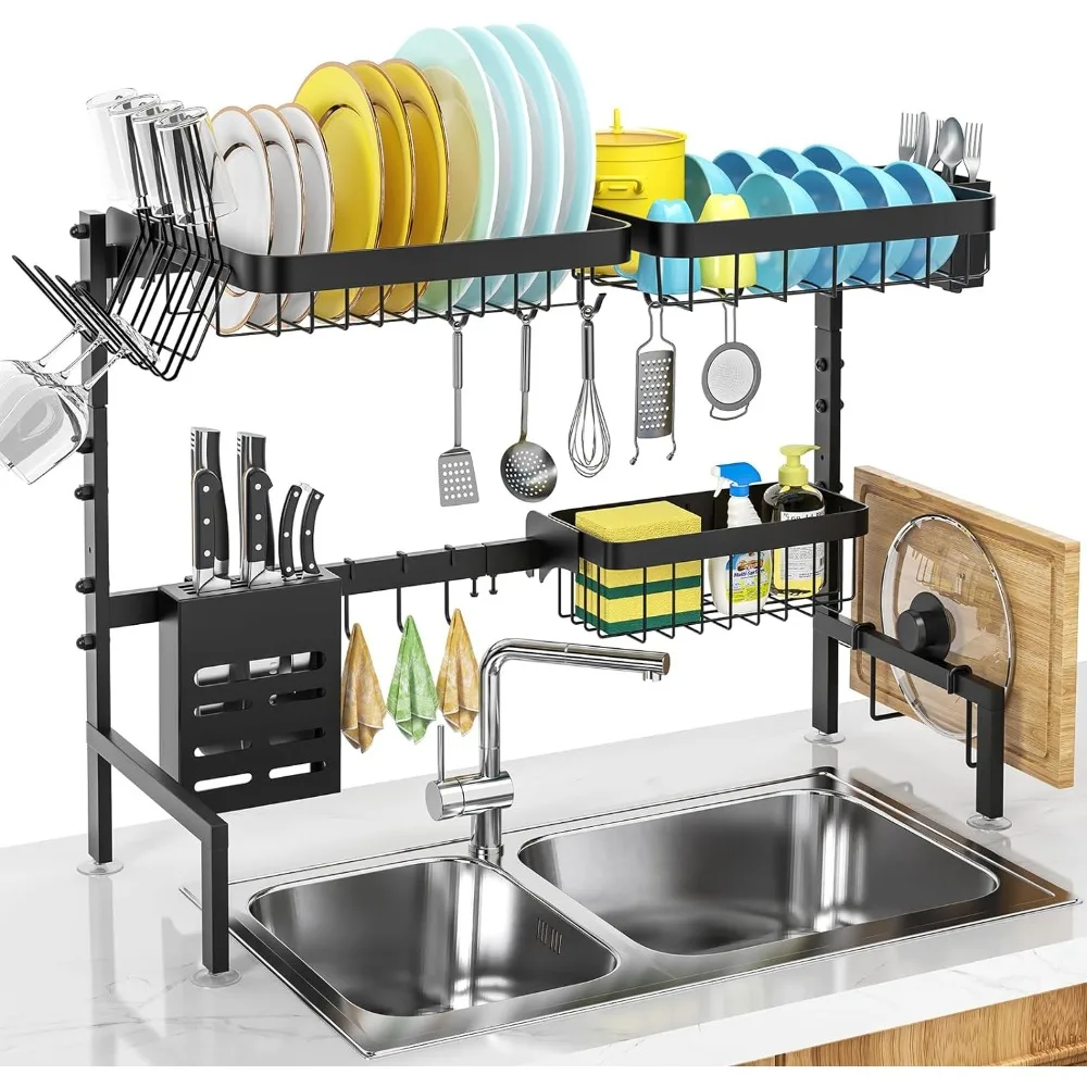 https://ae01.alicdn.com/kf/S88b5af9208404f3397bd2c98aa040af8B/MERRYBOX-Over-The-Sink-Dish-Drying-Rack-Adjustable-Length-25-33in-2-Tier-Dish-Rack-Over.jpg