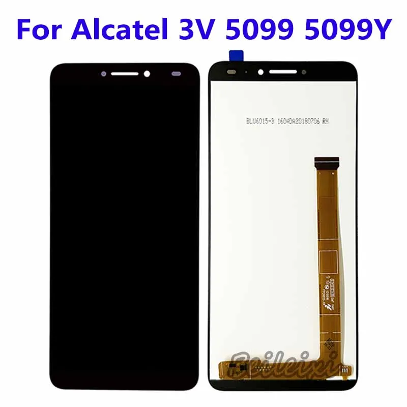 For Alcatel 3V 5099 5099Y 5099I LCD Display Touch Screen Digitizer Assembly For TCL A3A XL 4G 5099A 5099T 5099D 5099U