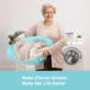 2025 Laundry Hamper Basket Laundry Grabber Portable Hot Collection Dry Foldable Dirty Clothes Basket Storage Baskets Pop Up Bags 5