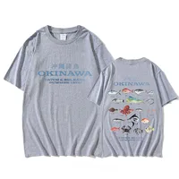 Okinawa T-shirt for Spring/Summer Casual Cotton Tee-shirt Short Sleeve High Quality Gothic Tshirt Sudaderas Vintage O-neck Tops 2