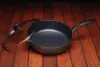 Nonstick Diamond Coated Aluminum Saute Pan Includes Lid - Dishwasher and Oven Safe 4