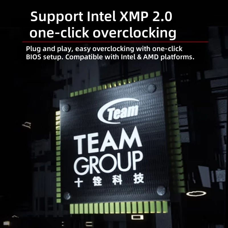Teamgroup Ddr4 Ram T-force Vulcan Z 8gb 16gb 2666mhz 3200mhz