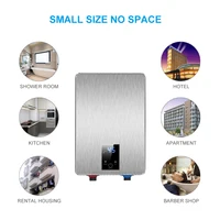 Chauffe-eau instantané 220V 6000W, chauffe-eau électriques portables pour salle de bain, douche d'eau chaude, chauffage de cuisine 4