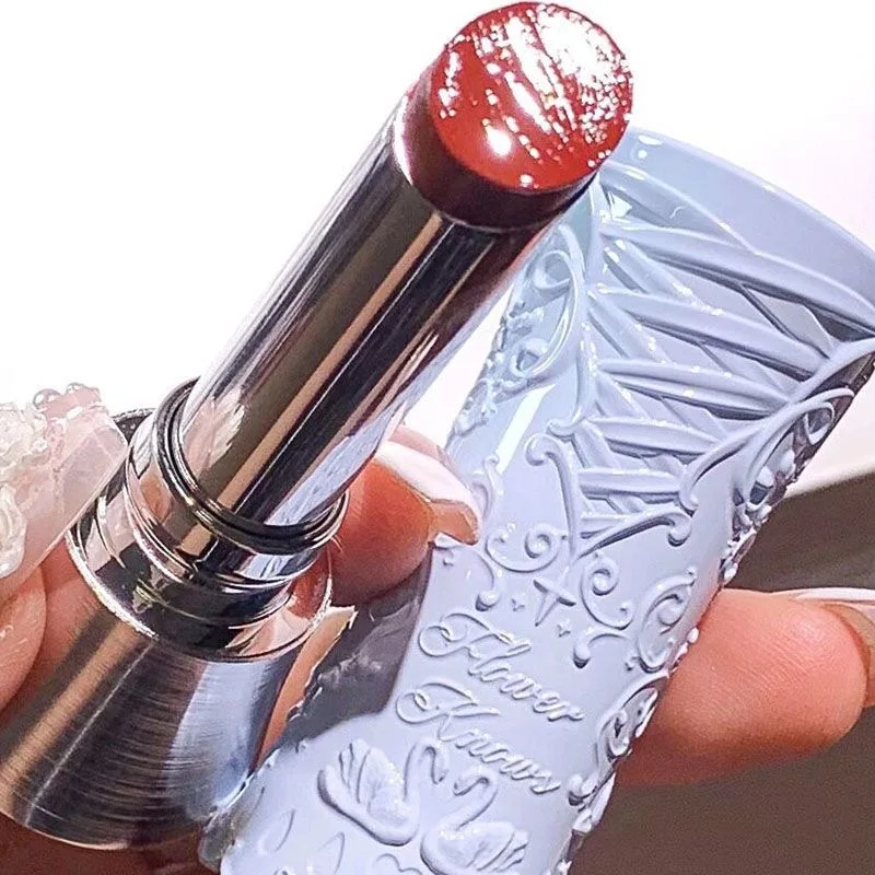 

Flower Knows Swan Ballet Solid Lip Glaze Mirror Lipstick Maquillaje Profesional Lipgloss Moisturizing Korean Lipstick