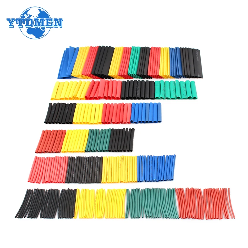 328pcs Heat Shrinkable Tube Assorted Kit 21 Heat Shrink for Cables Shrink Tube Insulated
