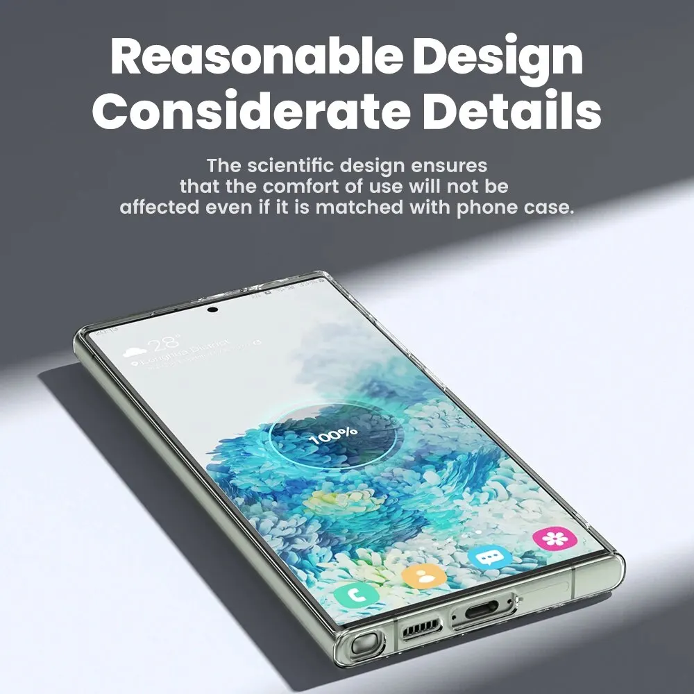Toocki Ultra Clear Transparent Soft TPU Protective Phone Case
