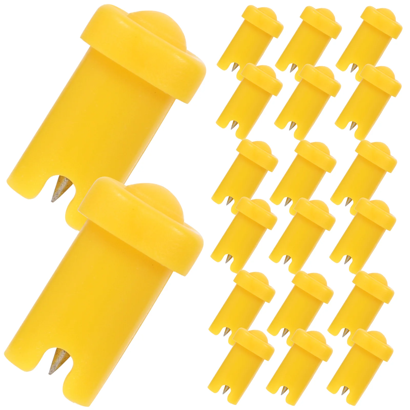 

100pcs Eyelash Glue Bottle Tips Glue Bottle Nozzle Needles Eyelash Glue Bottle Replacements Needles