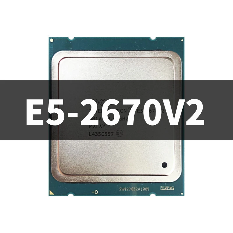 cpu for gaming pc Xeon E5-2670v2 E5 2670v2 E5 2670 v2 2.5 GHz Ten-Core Twenty-Thread CPU Processor 25M 115W LGA 2011 cpu chip