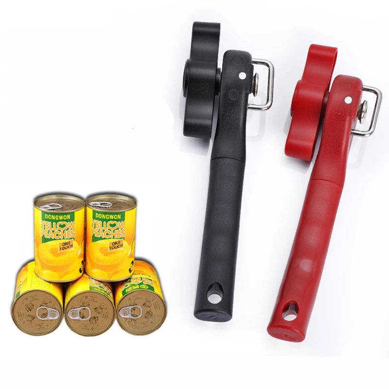 Can Opener Smooth Edge Stainless Steel Manual Can Opener Effortless Safe  Precise Cuts Kitchen Gadget For Home Chefs Restauraunts - AliExpress