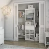 Grow with Me Adjustable Kids’ Closet Organizer System, 15.69" D x 95.44" W x 76.62" H, 3