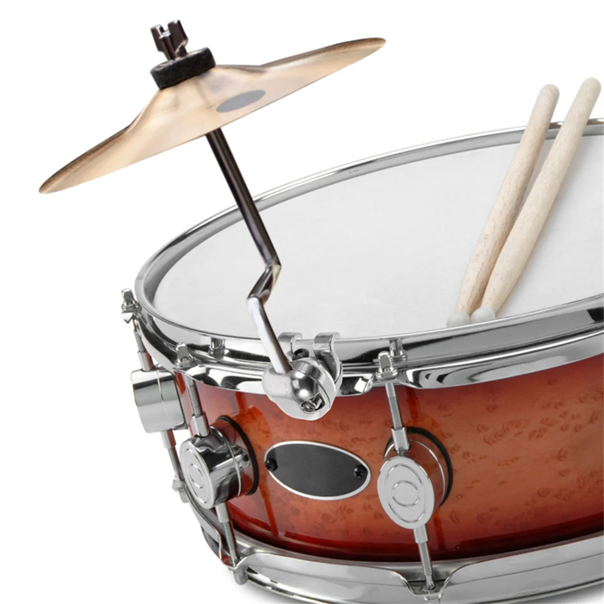 Drum Holder Cymbal Arm Snare Drum Metal Part Rack Tube Boom Attachment Instrument Rod Clamp Clip drum holder