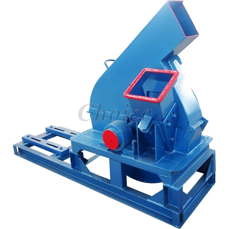 1T/H Household Electric Wood Chipper Crusher Garden Fertilizer Band Saw Wood Tree Cutting Chipping Machine for Bamboo 2800w garden machinery crusher orchard root branch leaf crusher grape branch wood crusher