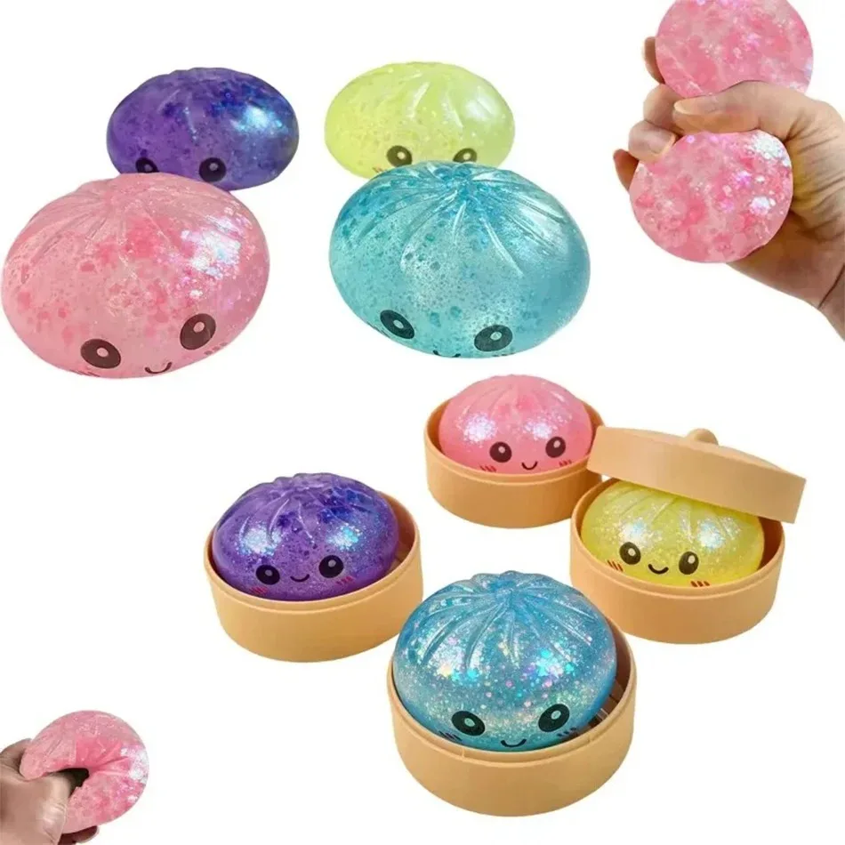 Colorful 6 Styles Glitter Dumpling 3