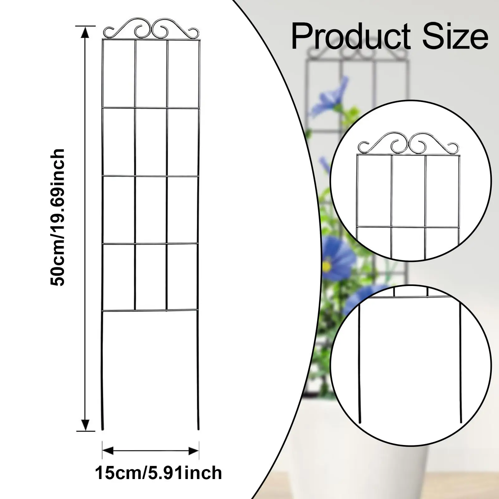 Garden Trellis for Climbing Plants,Flowers Stand,Plant Stake,Rustproof Plant Garden Trellis for Climbing Plants,Flowers Stand,Plant Stake,Rustproof Plant