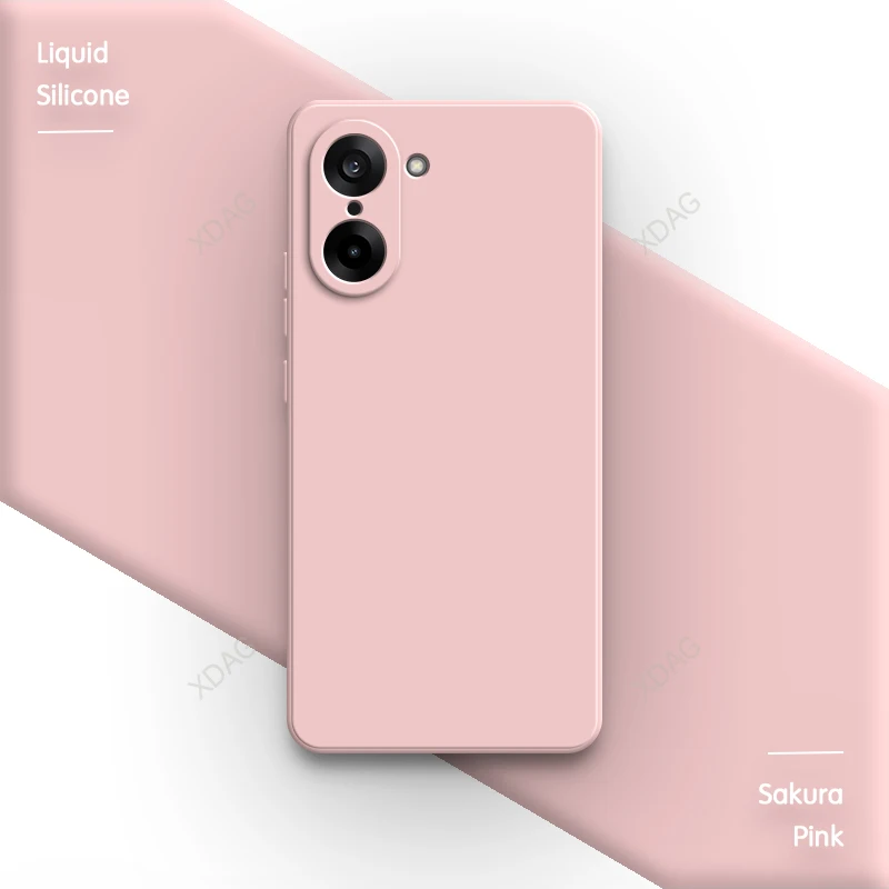 Premium Liquid Silicone Soft Back Cover - Fashionable and Protective Design