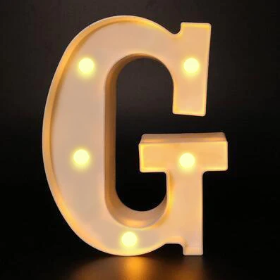 Illuminated Alphabet LED Letter Lamp - Decorative Lighting