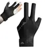 1PCS Three Fingers Snooker Glove Elasticity Left Right Hand Billiard Glove Anti Skid Spandex Training Glove Fitness Accessories 3