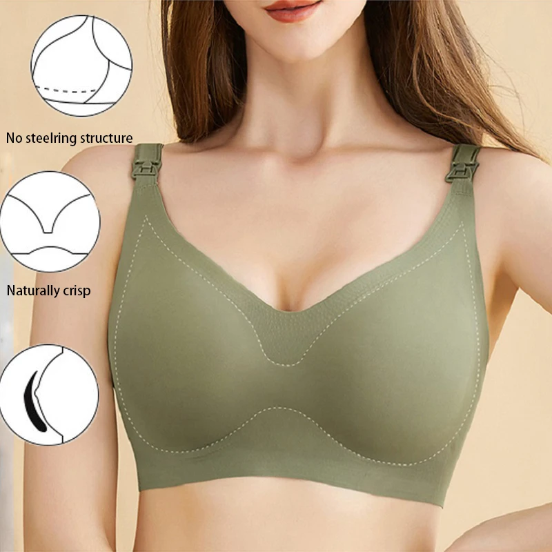 Soutien-gorge D'allaitement Ultra Fin Pour Femmes, Découpe Laser