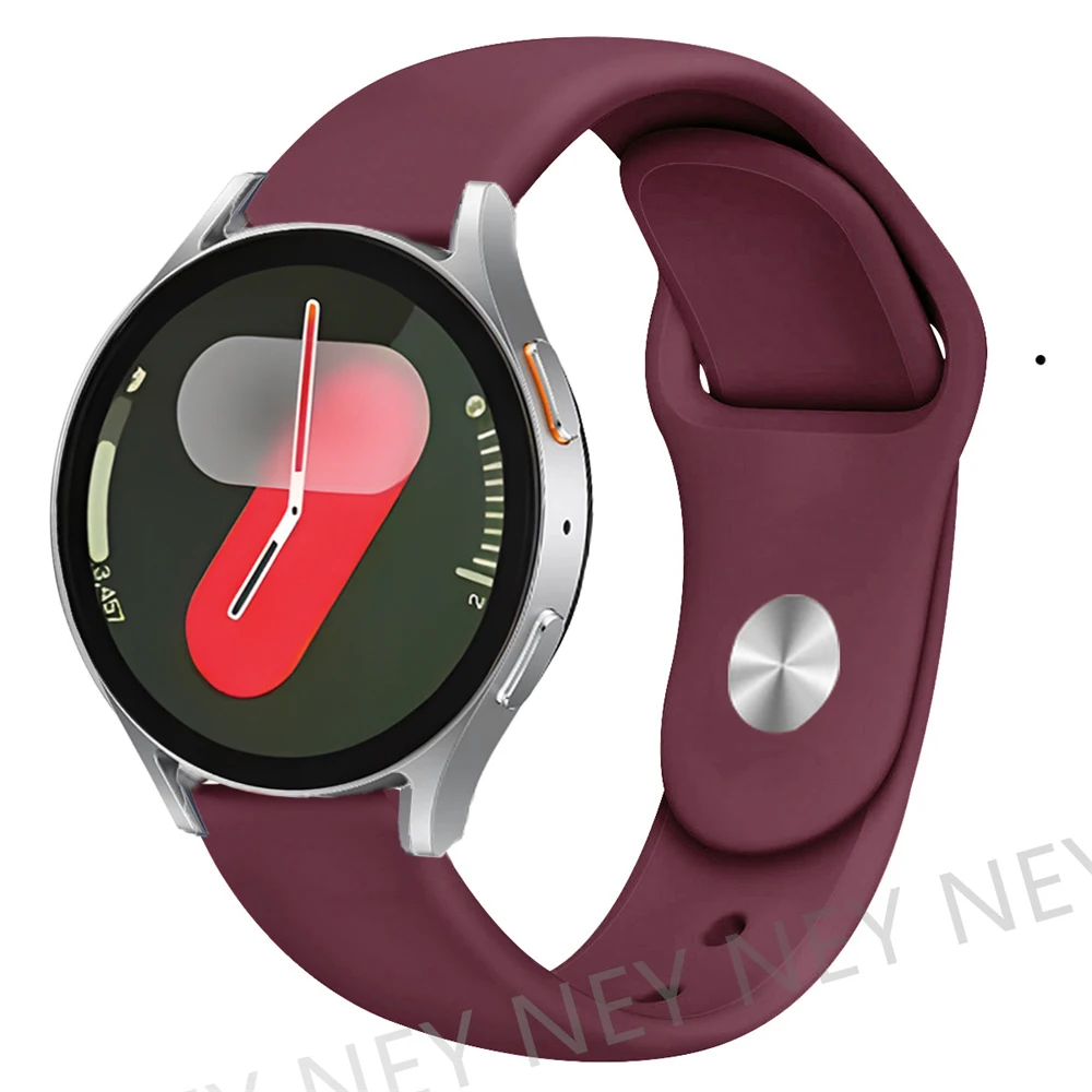 Silicone Sport Watchband - Universal 20mm 22mm Bracelet Strap